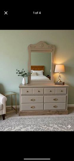 MIRROR- Beige/Taupe Mirror