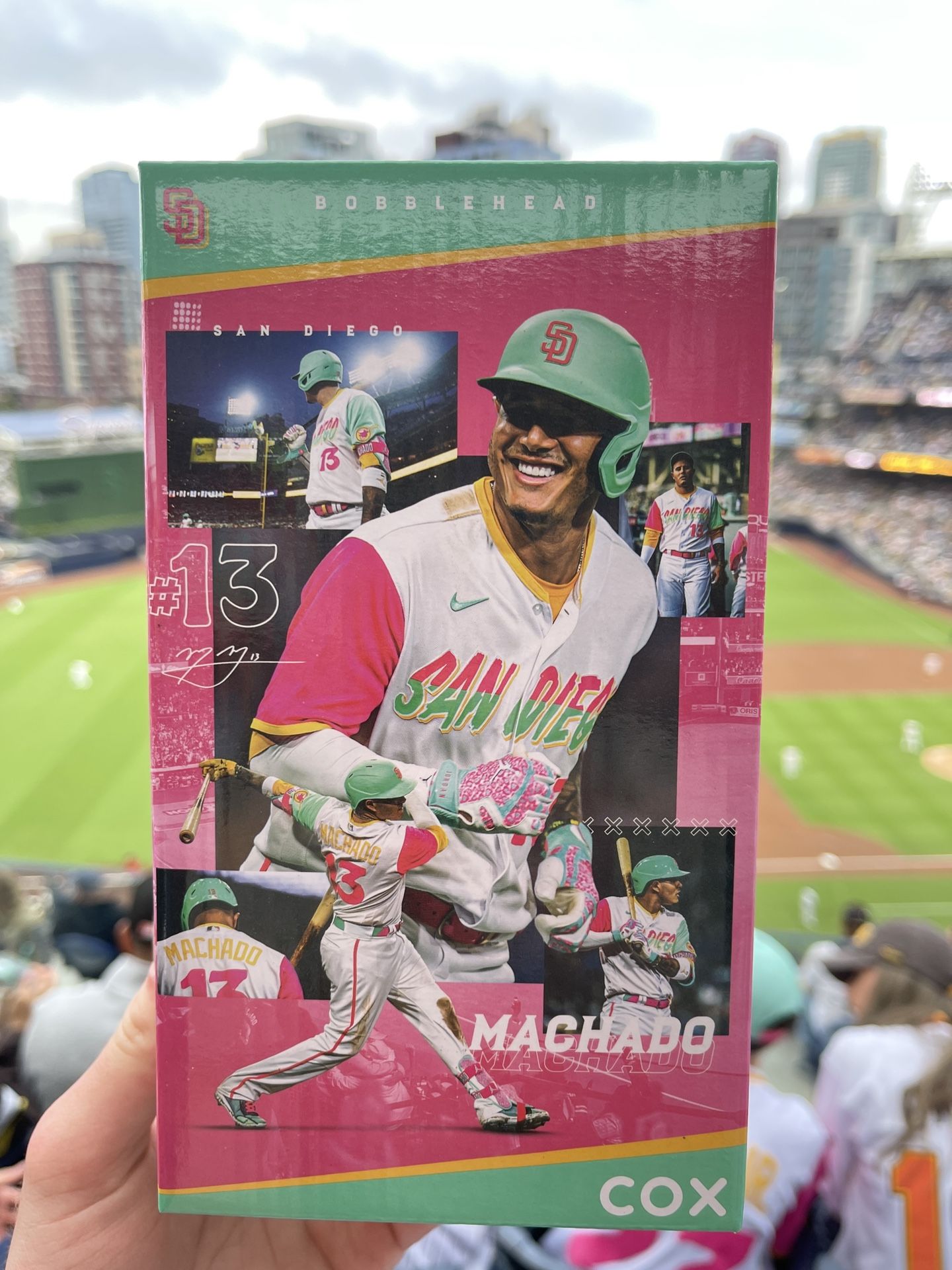 Manny Machado San Diego Padres 2022 City Connect Bobblehead