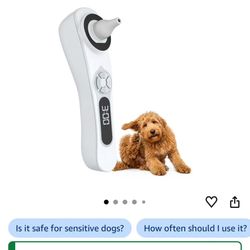 FLAZIUNA Dog Ear Cleaner – Ozone Therapy, Soft Silicone Tip