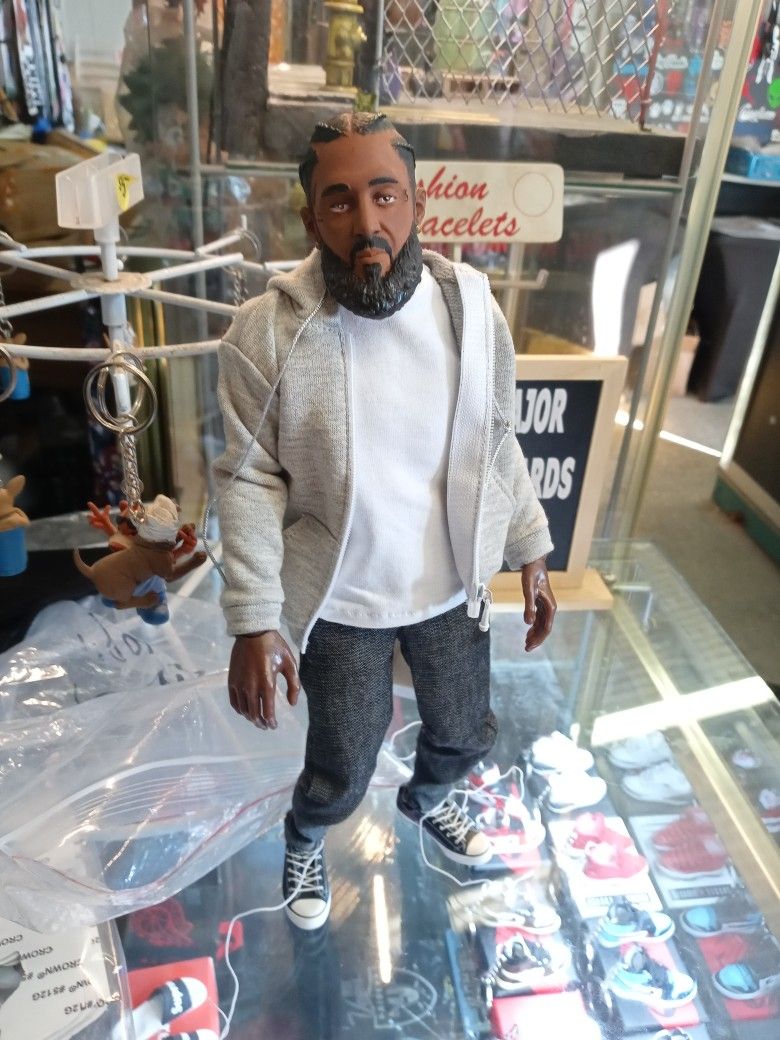Nipsey Hussle Action Figure And Bust