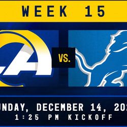LA Rams V Lions 