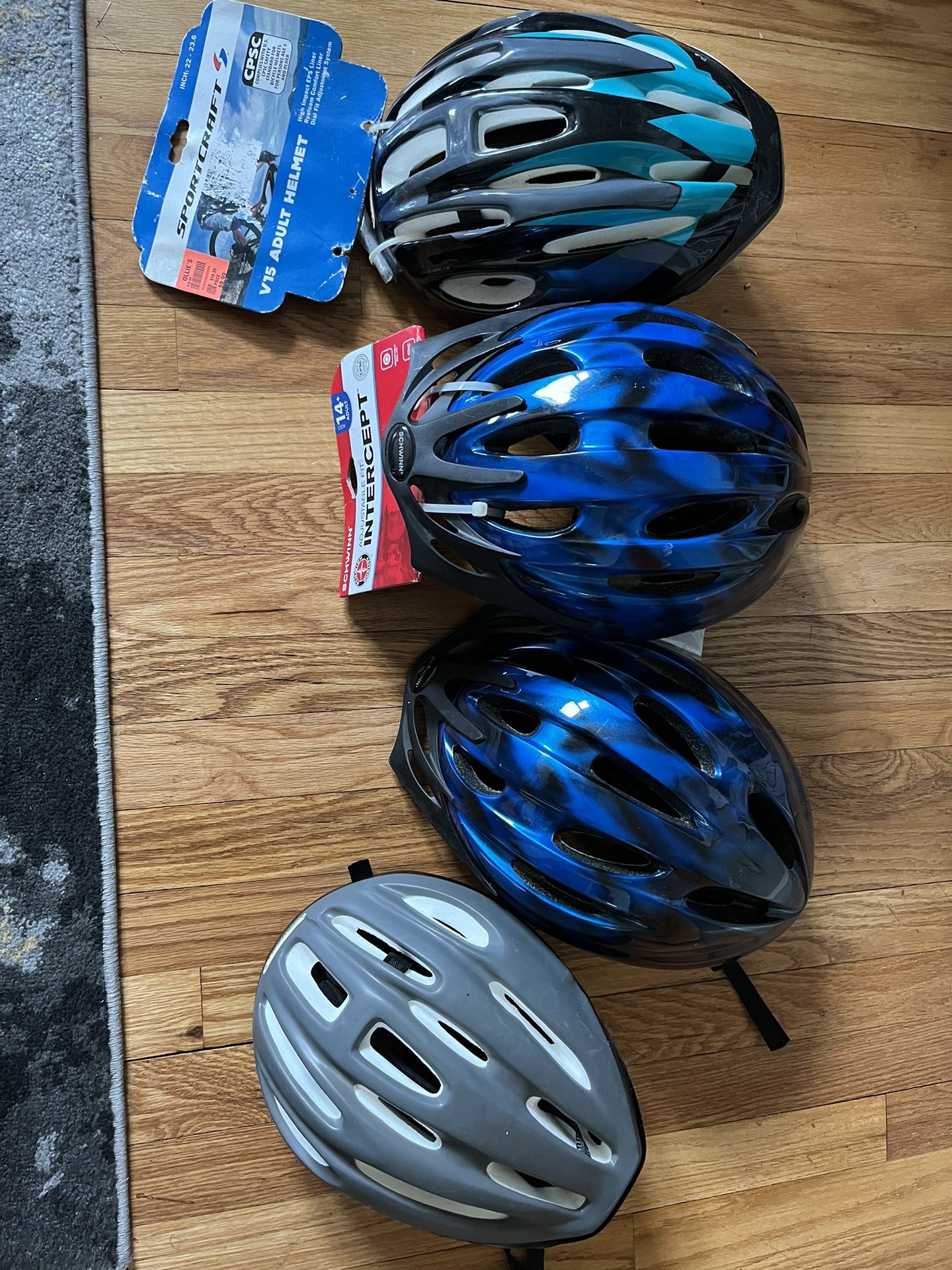 Bicycle helmets; Adult Sizes  