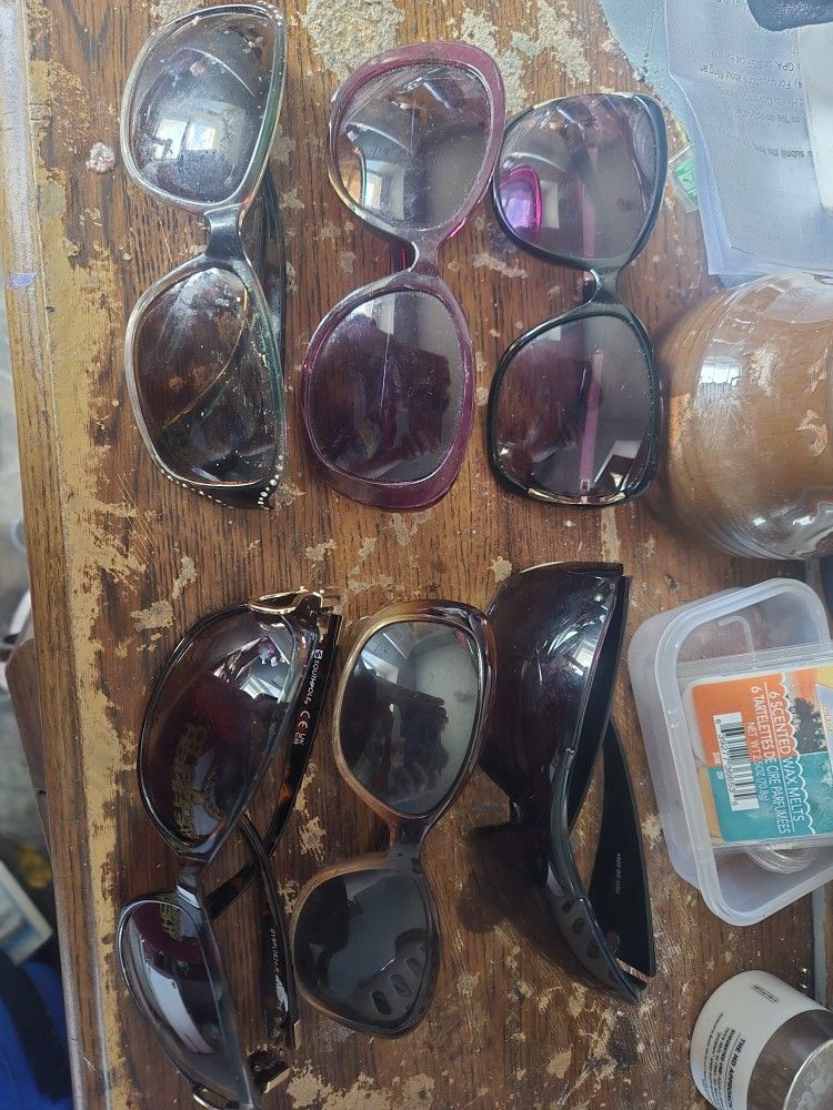 6 Pairs Woman's Sunglasses