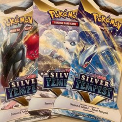 Pokemon Silver Tempest (3 Packs)
