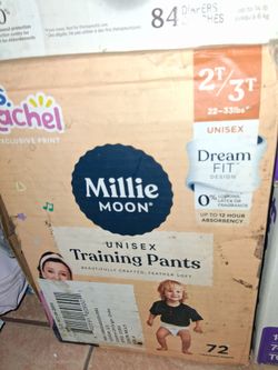 Millie m training pants 72 count 2t/3t