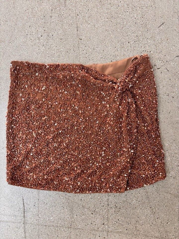 Retrofete Sequin Skirt