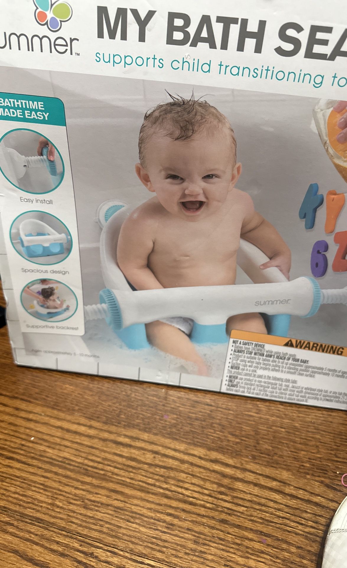 Baby bath seat