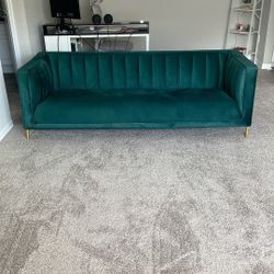 Green couch 