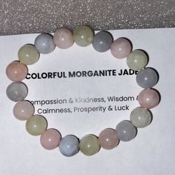 Colorful Morganite Jade