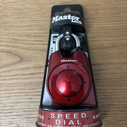 Master Lock Speed Dial New In Box Directional Combination 