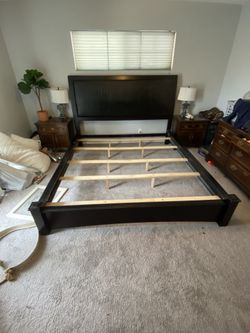 King bed frame