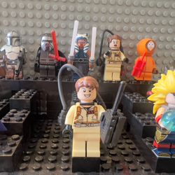 Custom Minifigures Lot – Star Wars, Dragon Ball Z, Ghostbusters, South Park