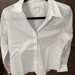 2 For 1 White Button Down Shirts 