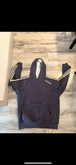 Dark Blue Adidas Vintage Hoodie 