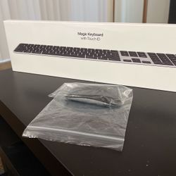 Apple Magic Mouse And Keyboard