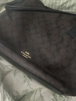Coach Handbag-Large-Signature Print 