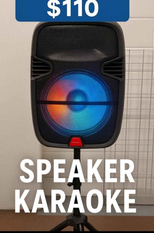 BLUETOOTH PARTY KARAOKE SPEAKER BRAND NEW 