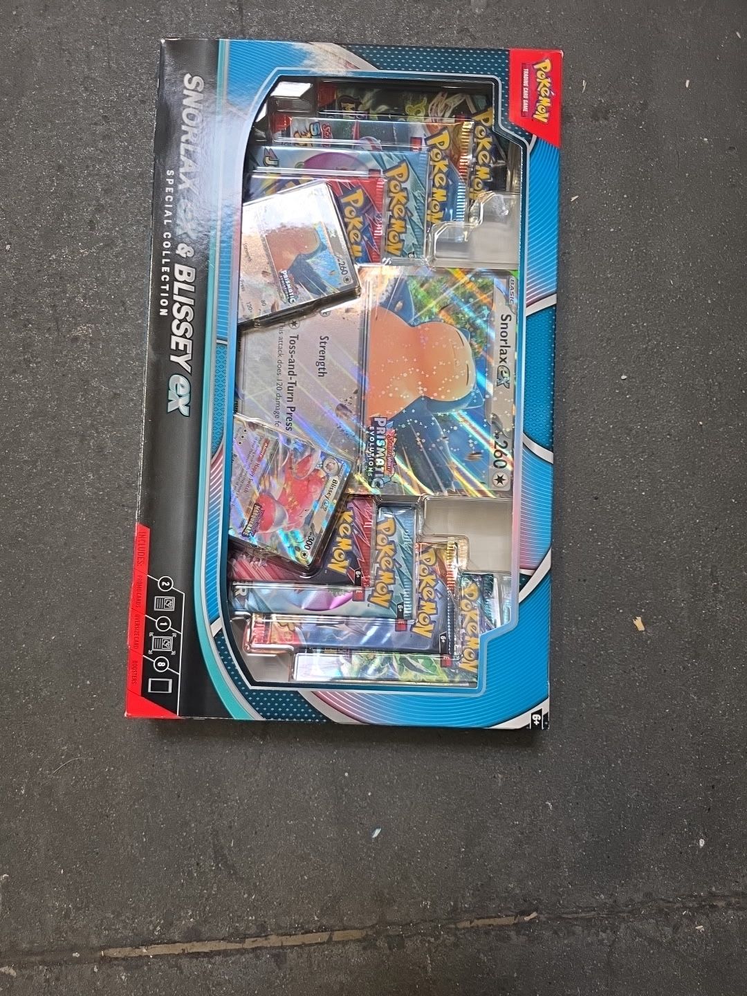Snorlax Ex & Blissey Ex Special Collection Box