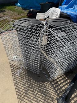 Scrapbooking Wire Grid Panel Display Racks