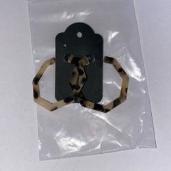 Mango Gold Hoop Hollow Tube