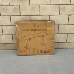 NEW 55" WHITE Electric Standing Desk, Stand Up Desk, Adjustable Height, Computer Workstation