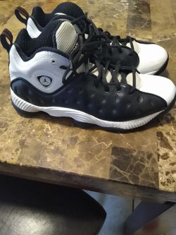 Black and White Jordans