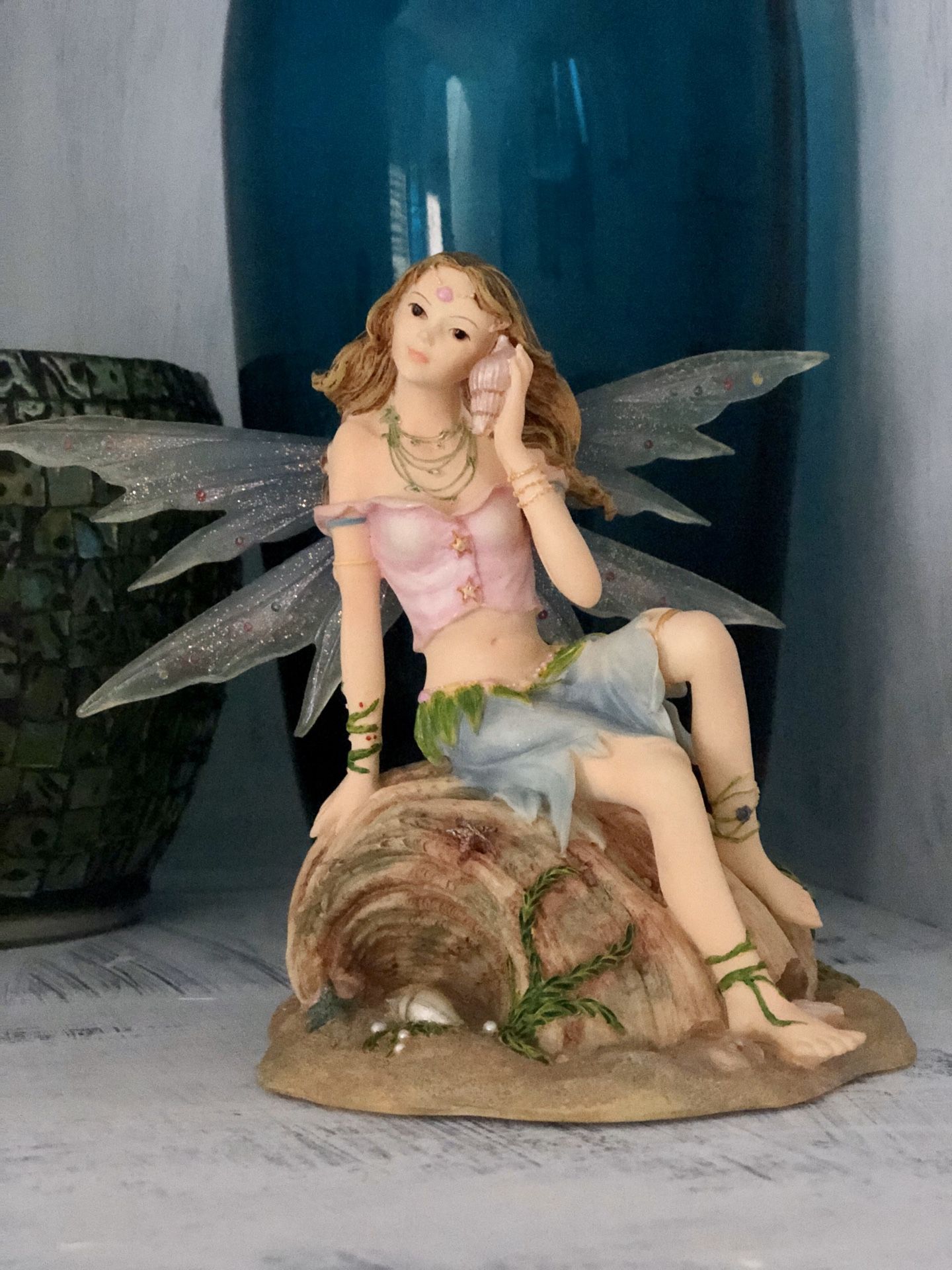Faerie glen collection fairy statue seamurmur
