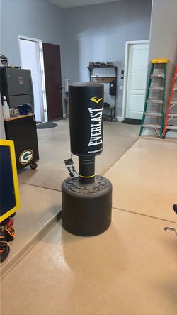 Punching bag, hardly used, $75