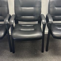 Black Leather Office Chair