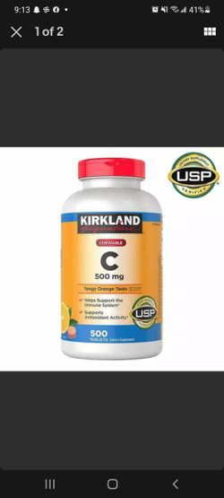 500mg Vitamin C Kirkland Signature Quality Vitamins