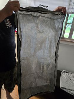 Garment Bag with Zipper and Handle
