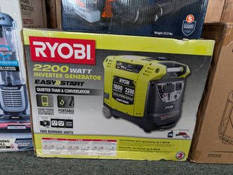 Ryobi RYI2200A 2200W Portable Inverter Generator Brand New!!