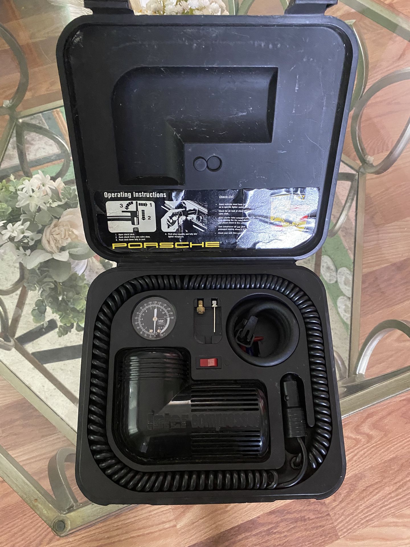 1980s Porsche Tire Inflator