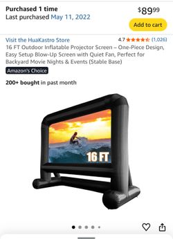 Blow Up Screen