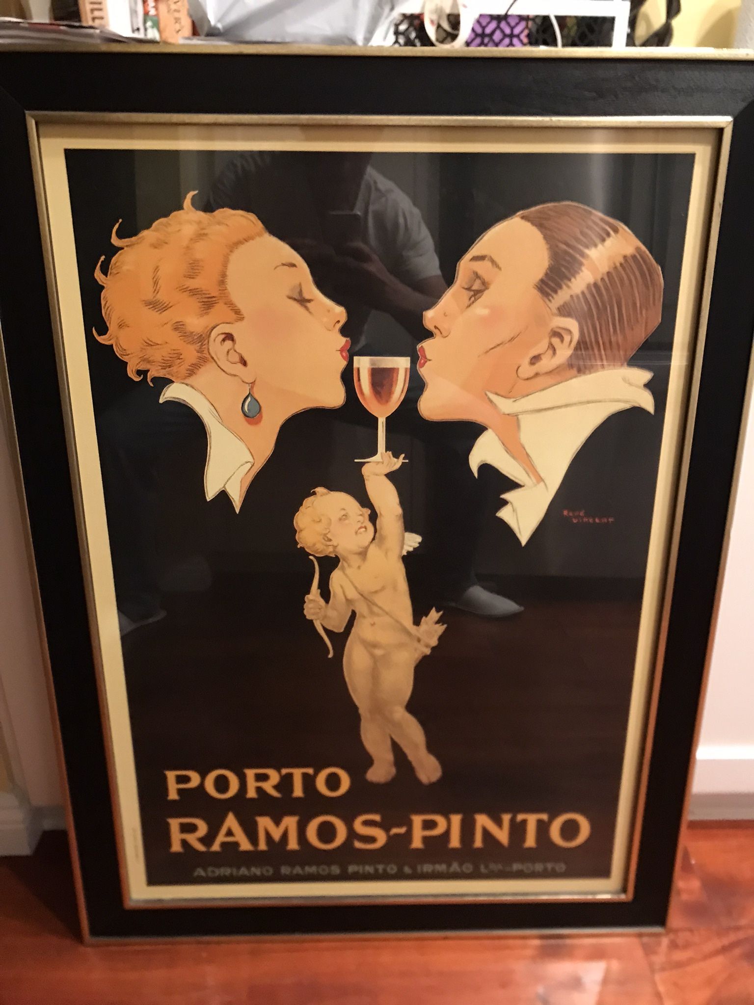 Italian Prints In Glass Frames 