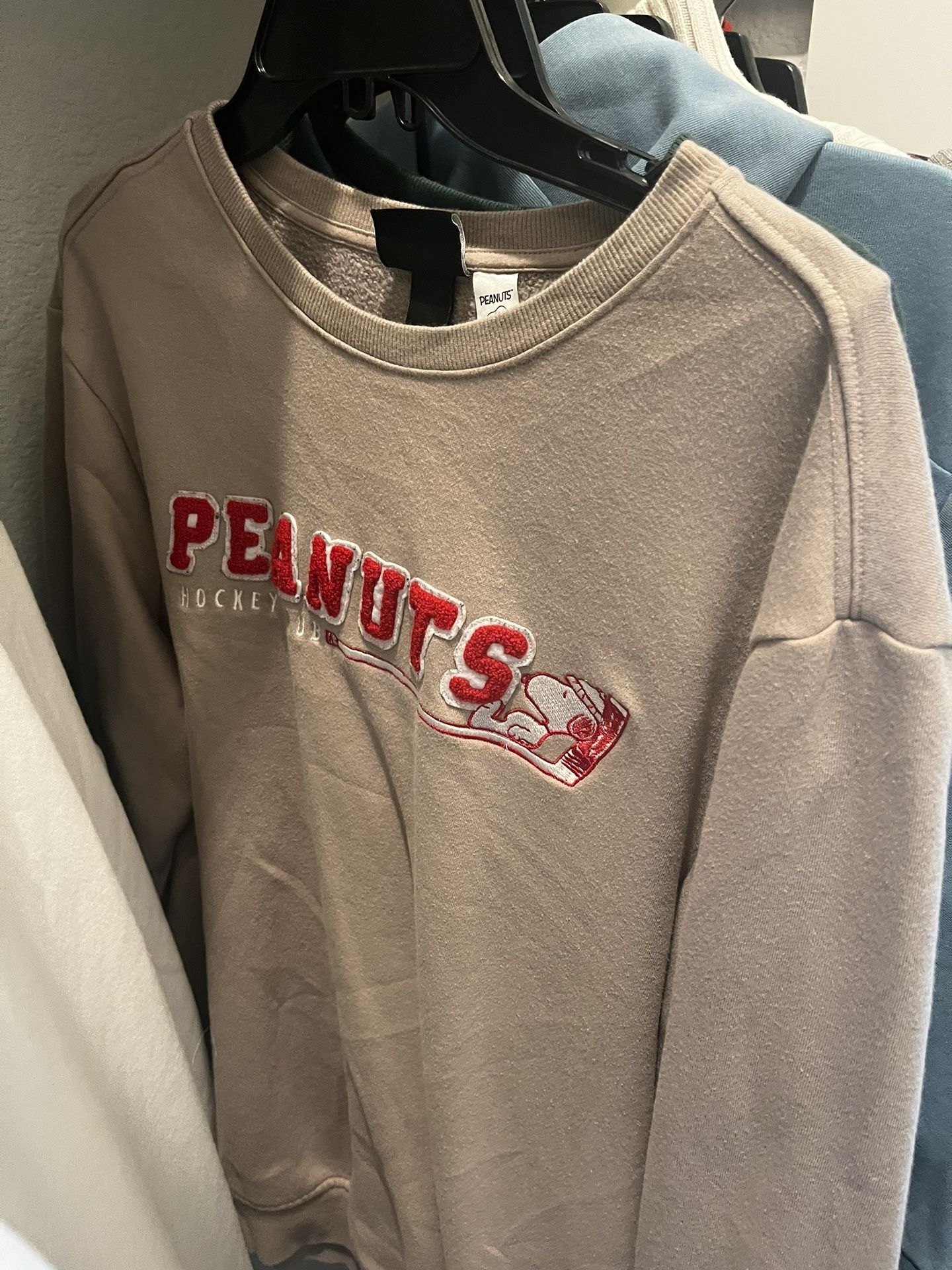 Brown Peanuts Sweatshirt
