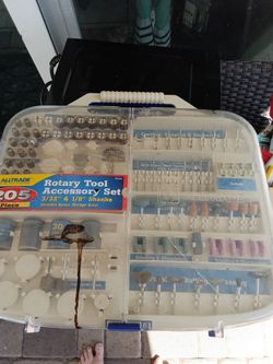 Rotary tools 205 pieces