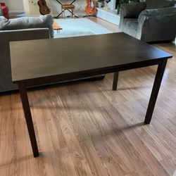 Brown Wooden Laminate Table