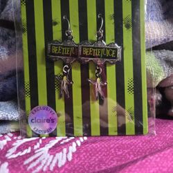 Beetlejuice Beetlejuice Earrings