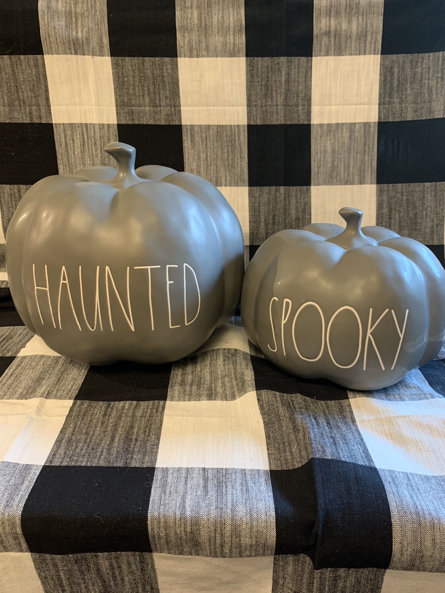 Rae Dunn pumpkins