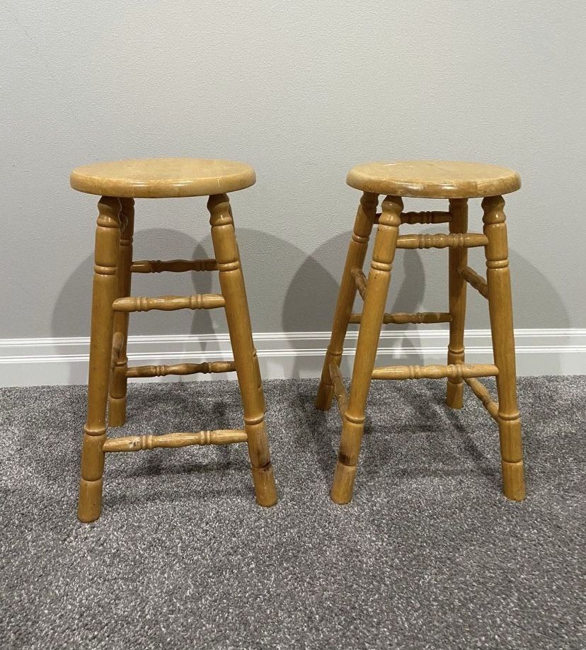 Wooden Bar Stools