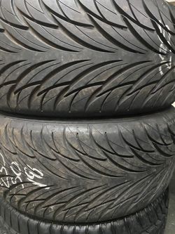 18” 2 used tires 235/50R18