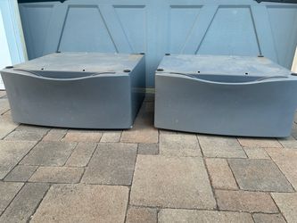 Drawer Pedastals for Washer and Dryer