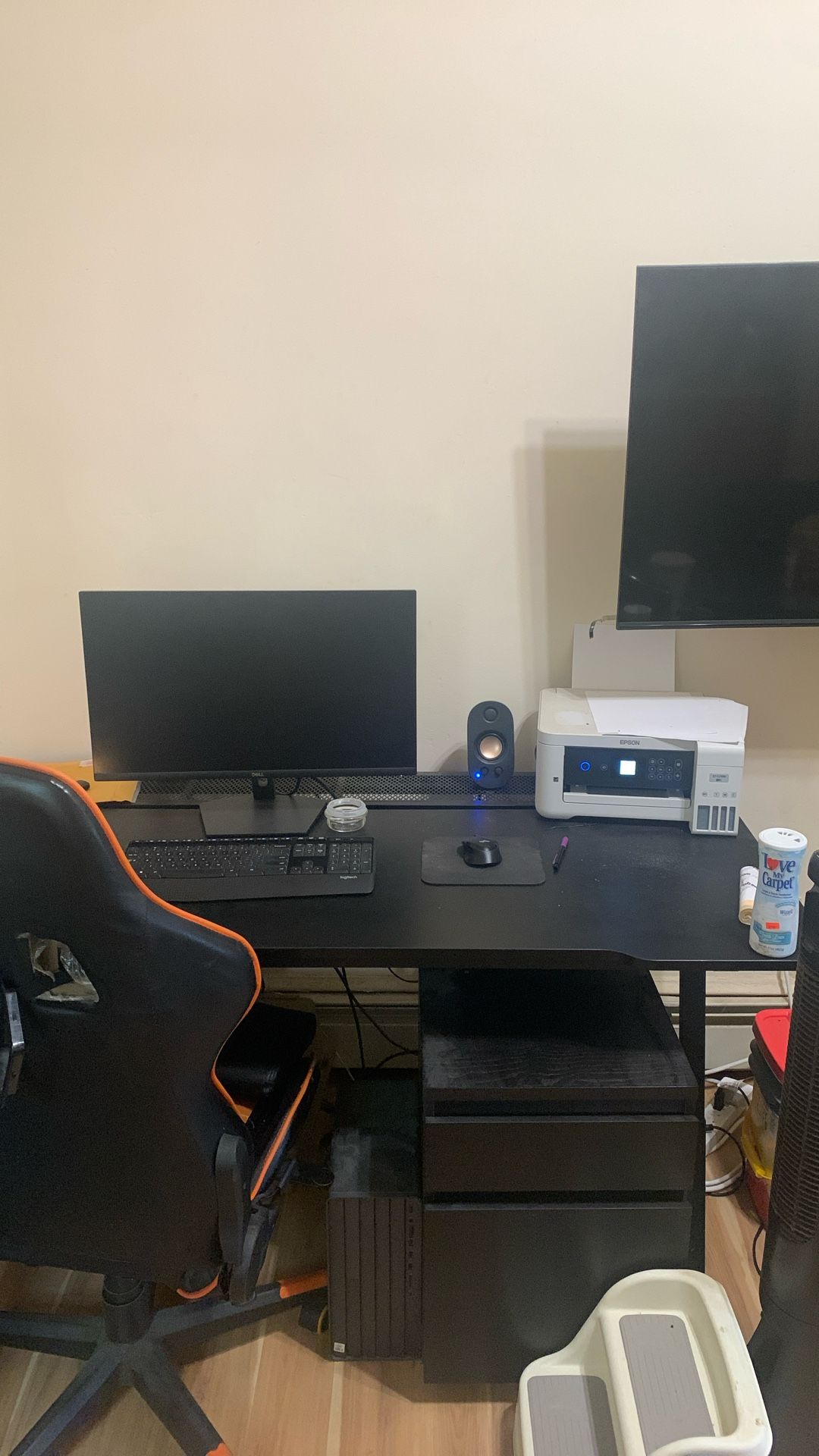 Monitor and Printer Combo