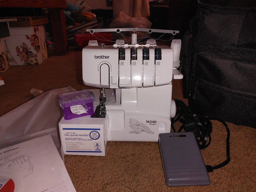 Brother sewing Serger 1634D for Sale in Olympia, WA OfferUp