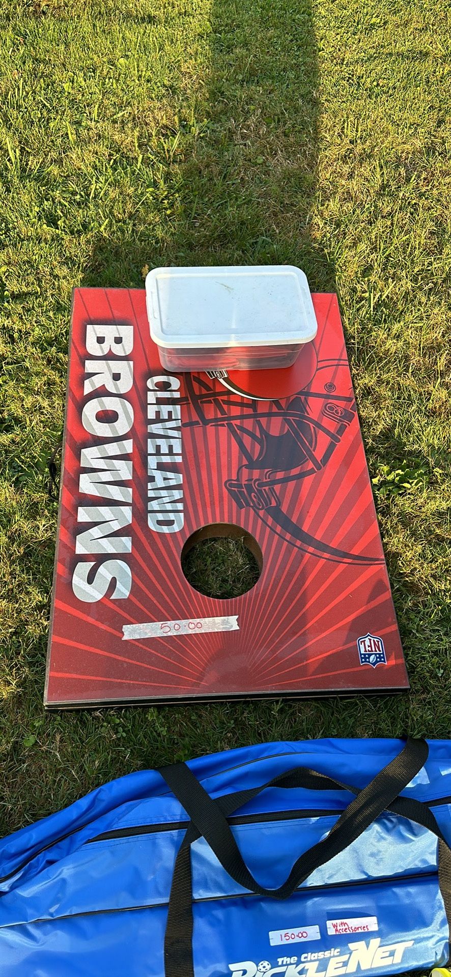 Official NFL BROWNS Corn Hole for Sale in Norton, OH - OfferUp