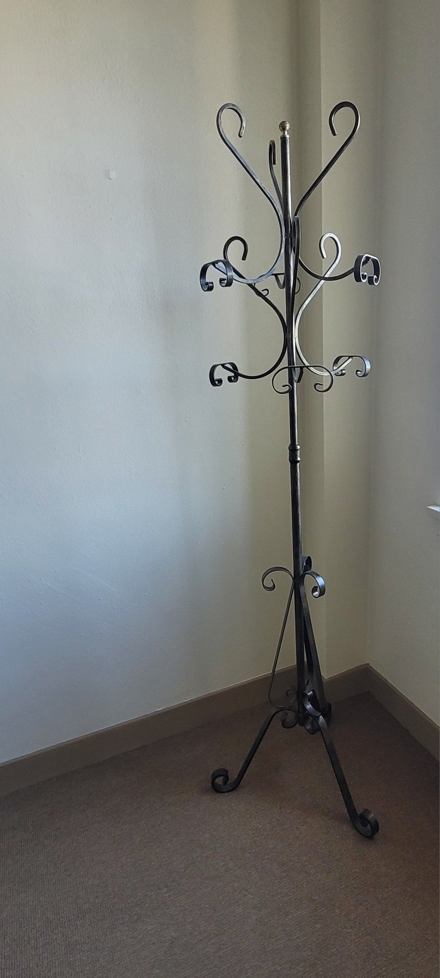 Vintage Cast Iron Coat Hanger