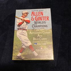 Topps 2021 Allen Ginter World Champions 