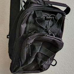 Mens Tactical Military Crossbody Shoulder Bag Chest Pack Camping Hiking Backpack