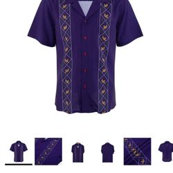 *SEALED* Jerry Garcia TIGER LEAF pattern Relaxed Button Down  - MEDIUM 